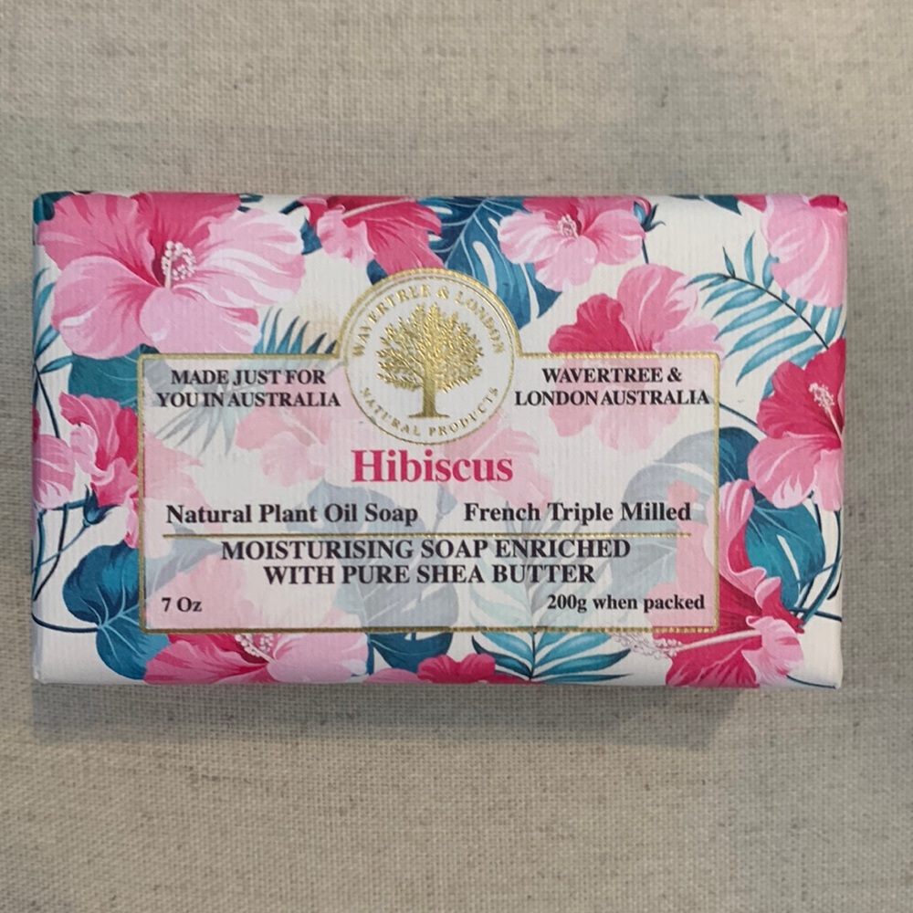 HIBISCUS BAR SOAP